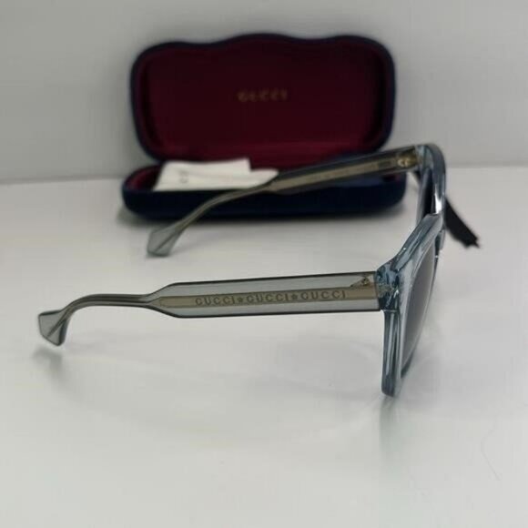 💯- New Authentic Gucci™ GG0564S 003 51 - Light-Blue - Picture 4 of 14